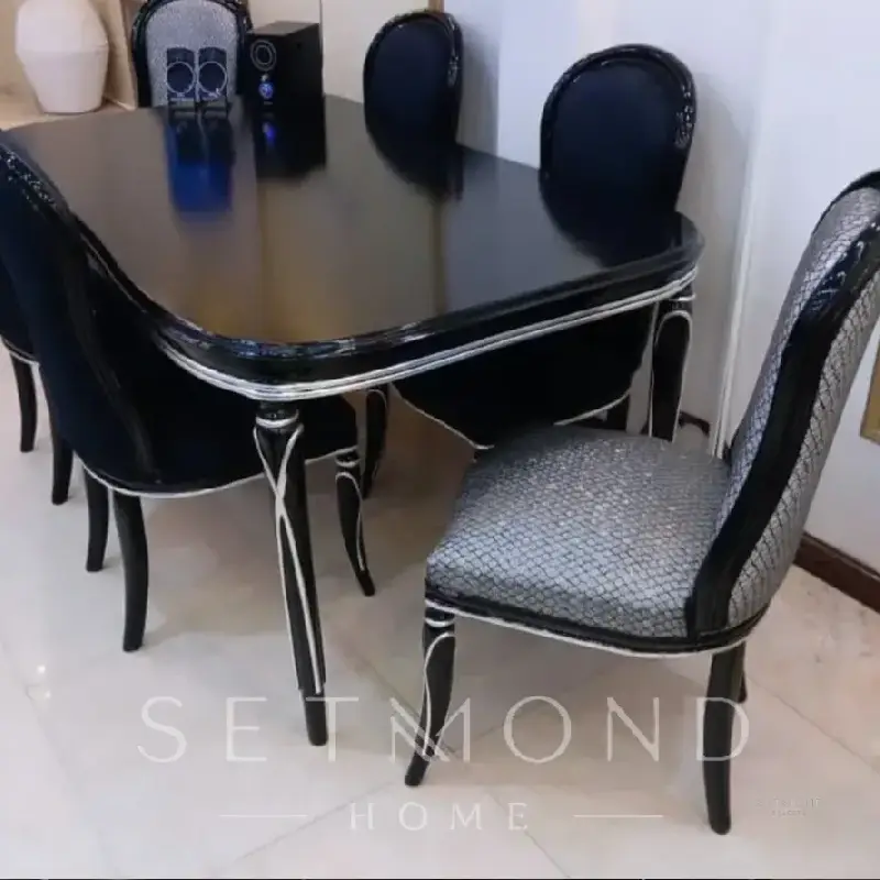 میز و صندلی ناهارخوری 6 نفره ویولت